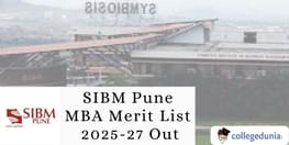 SIBM Pune MBA Merit List 2025